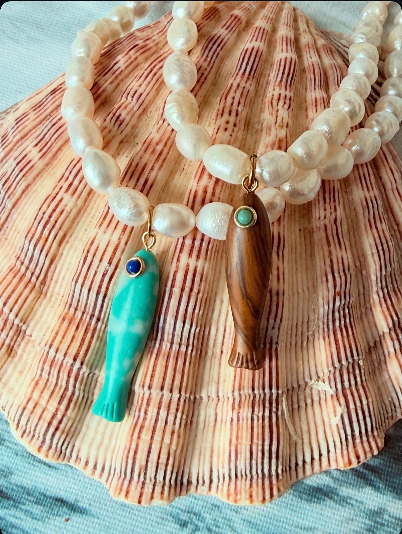 Fresh Water Pearl Fish Choker